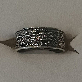 Zilveren teenring zon Zilveren teenring zon